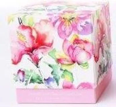 Produktbild von Wunderbar duftende Kerze im Glas - Blumenduft (Primel-rosa)