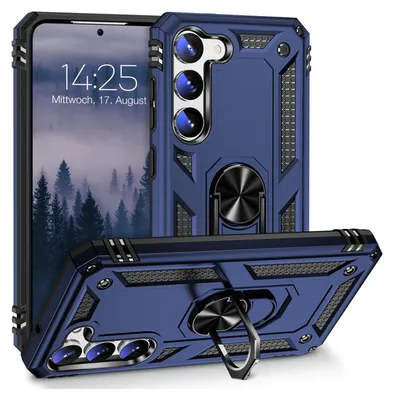Produktbild von Armor Outdoor Handyhülle für Samsung Galaxy S23 Handy Panzer Case Cover Schutzhülle Farbe: Blau
