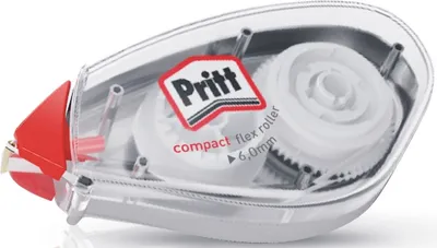 Image de Rouleau correcteur Compact Flex 10m x 6mm transparent paquet de 10 pièces