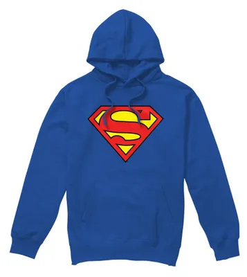 Produktbild von Superman - "Classic" Kapuzenpullover für Herren/Damen Uni TV41054 (L) (Königsblau)