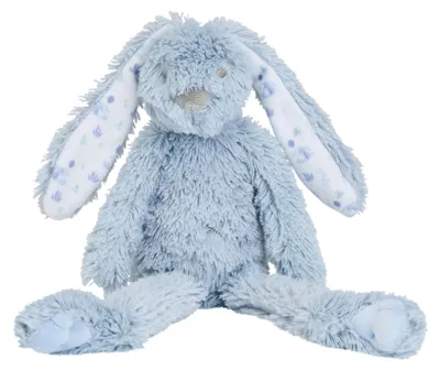 Produktbild von Happy Horse Kuscheltier Kaninchen Richie 28 cm grau-blau Baby Geschenk