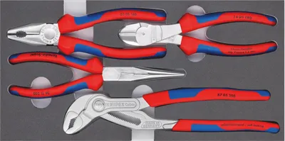 Produktbild von KNIPEX Zangen-Set  Basic Chrom