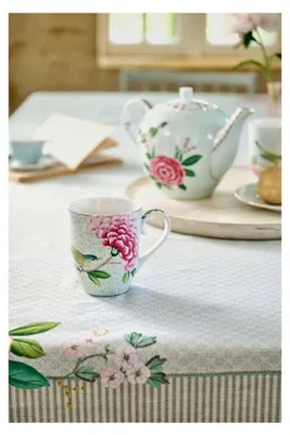 Produktbild von Geschirrtuch Blushing Birds Bird Khaki 50 x 70 cm
