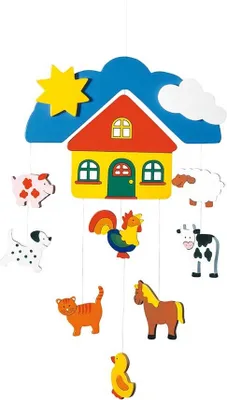 Image de goki RA821 Mobile Farm, multicolore (1 pièce)