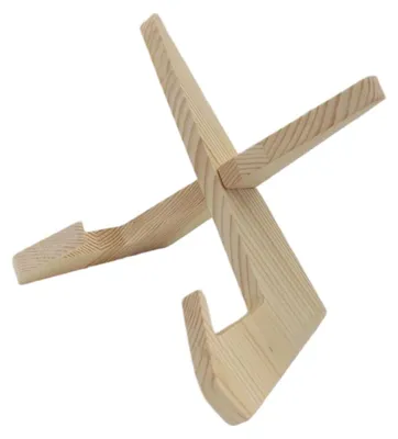 Holz-Kochbuchhalter, verstellbar, klappbar, 18x12x22,5 cm