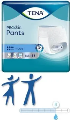 Produktbild von TENA Pants PROskin Plus,M(4x14Stk),