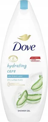 Obrázok produktu pre (DK) Dove, Hydratačná starostlivosť, Sprchový gél s aloe vera a brezovou vodou, 250 ml