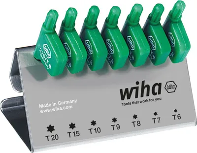 Produktbild von Wiha TORX®-Schraubendrehersatz mit Fähnchengriff (370 VB)