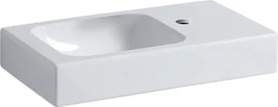 Produktbild von Keramag iCon xs Waschtisch 530mm x 310mm rechts - Weiß - 124053000