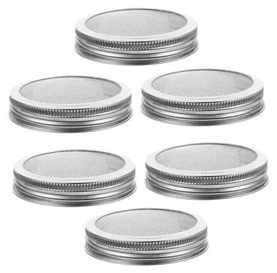 Produktbild von 6-teiliges Set Keimdeckel für Einmachgläser
