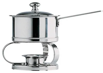 Saucenwärmer-Set Edelstahl 18/10, 0,5 l, 10 cm Ø