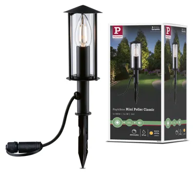 Immagine prodotto di Paulmann Plug & Shine Luce di dissuasione a LED Luce singola classica Mini