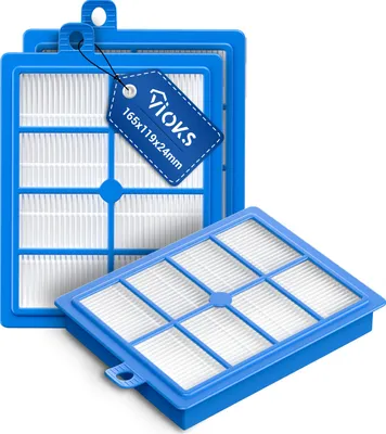 Produktbild von 3x Abluftfilter passend wie Electrolux 900167768/2 EFS1W FC8031 für Staubsauger