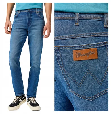 Produktbild von Wrangler | TEXAS SLIM W40 L32 Herrenjeans Slim Fit