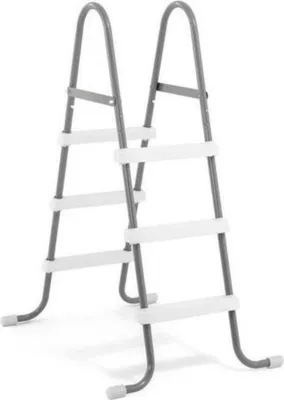 Produktbild von Intex | Poolleiter 107 cm | Stahlrahmen - Rutschfeste Stufen