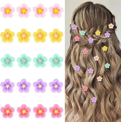 Produktbild von Kleine, bunte Brautschmuck-Accessoires für junge Mädchen und Frauen