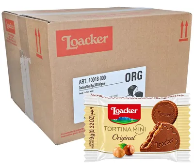 Produktbild von Loacker Tortina Original Minis 300x9g