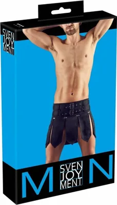 Immagine prodotto di Svenjoyment - Gonna stile gladiatore da uomo Nero M