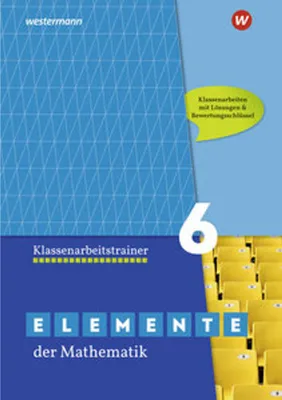 Obrázek produktu pro Elemente der Mathematik Klassenarbeitstrainer 6. G9 in Nordrhein-Westfalen
