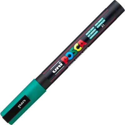 Produktbild von POSCA Pigmentmarker POSCA (PC-3M) smaragdgrün