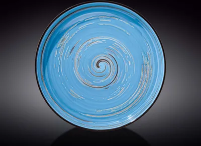 Zdjęcie produktu dla Talerz Wilmax 28 cm, niebieski, porcelana WL-669620/A
