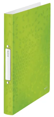 Obrázok produktu pre LEITZ 4257-00-54 LEITZ WOW krúžkový zakladač, A4, PP, metalická zelená, 2 krúžky