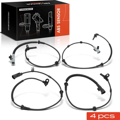 Immagine prodotto di Frankberg 4x Sensore ABS anteriore e posteriore per Chevrolet Aveo hatchback 1.2L 1.4L 1.6L anno dal 2011