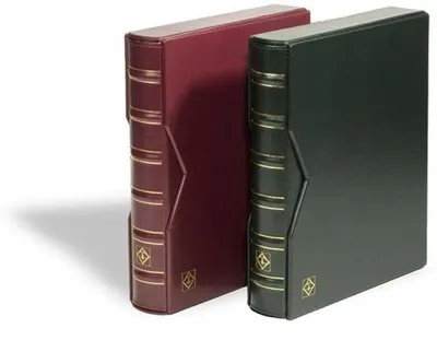 Produktbild von Ringbinder VARIO, im Classic Design inkl. Schutzkassette, blau