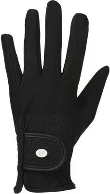 Image de Gants EQUITHÈME Soft, gants d'équitation, couleur : noir, taille : XXL