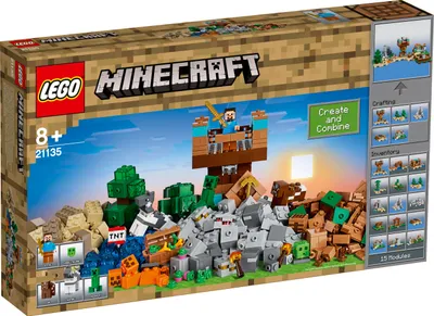 Produktbild von LEGO® Minecraft™ Die Crafting-Box 2.0, 21135