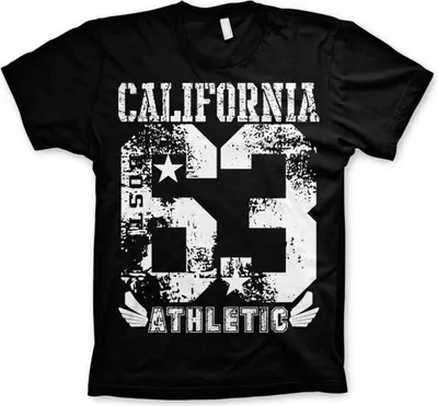 Produktbild von California 63 Athletic T-Shirt - Large - Black
