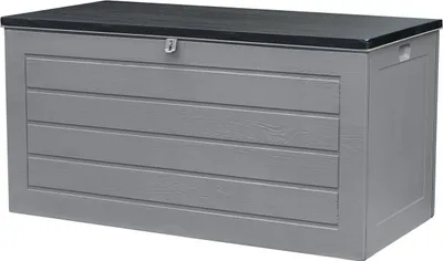 Produktbild von »Aik« 680 Liter Gartenbox, grau, Kunststoff