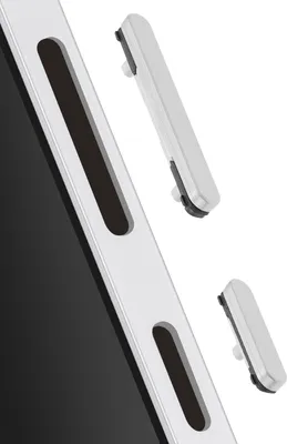 Produktbild von Clappio, Power/Volume-Flex Ersatz Galaxy S25 Ultra, Silber