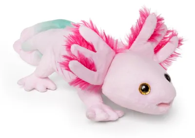Image de Peluche Axolotl Living Nature - Peluche 31 cm multicolore