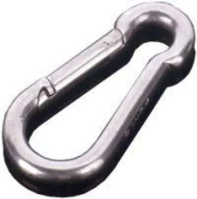 Produktbild von Feuerwehr-Karabinerhaken galZn 80x 8mm (50)