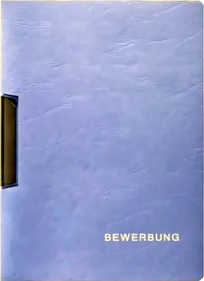 Produktbild von BRUNNEN Bewerbungsmappe blau 2-teilig KartonClip 102012730