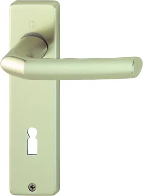Produktbild von HOPPE Kurzschild-Garnitur Birmingham  Aluminium Neusilber 1117/202KP/AP - 3147551