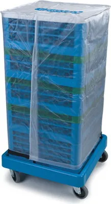 Zdjęcie produktu dla 1x Carlisle DUST COVER OPTCLN 20X20X36 CLR Glas, kleines Glas