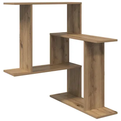 Produktbild von vidaXL Wandregal Artisan-Eiche 67 x 67 x 87 cm Holzwerkstoff