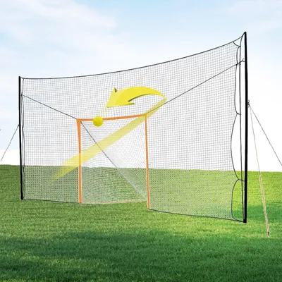 Image de But de lacrosse Open Goaaal 2 en 1 avec filet de protection