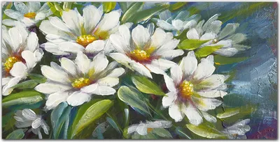 Produktbild von Coloray Bild aus Leinwand 100x50 Leinwand Dekoration - Blumen Pflanzen