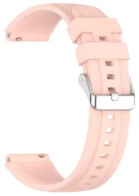Obrázok produktu pre Techsuit – remienok na hodinky 18 mm (W075) pre Huawei Watch GT 4 (41 mm) / W1 / Honor Watch S1 / Garmin Venu 2S / Vivoactive 4S – ružový