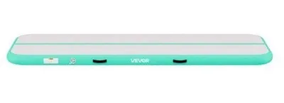Produktbild von Aufblasbare Gymnastikmatte, 300x100x10 cm, Mintgrün - Airtrack Matte - 600 W elektrische Luftpumpe - PVC - Für Training und Wettkämpfe