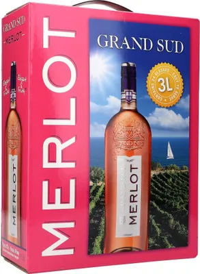 Produktbild von Grand Sud Merlot Rosé 13,5% 3 ltr.