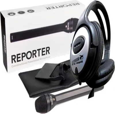 Produktbild von Rode Reporter Mikrofon mit Kopfhörer