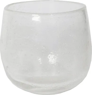 Produktbild von Blumentopf Glaspot Sommer 16cm weiß