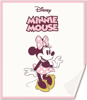 Produktbild von Disney Minnie Maus Fleecedecke, Kuscheldecke, Kinderdecke, 170x130cm, sehr kuschelig