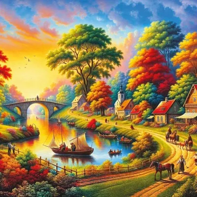 Obrázok produktu pre ART PUZZLE, Puzzle-Festival pri rieke, 1500 dielikov