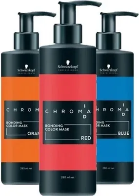 Zdjęcie produktu dla Maska koloryzująca Schwarzkopf Farbmaske Professional Chroma ID Bonding Color Mask Intense Pink