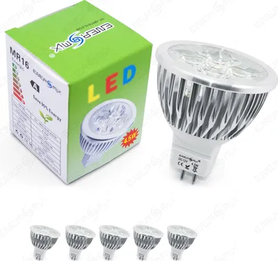 Produktbild von 5x MR16 LED SMD Einbauleuchte 12V Led Spot Leuchtmittel Lampe 4.5W Warmweiß